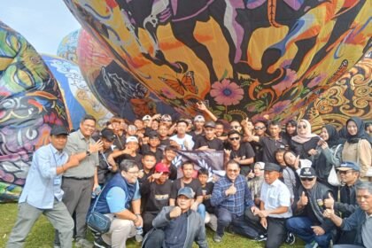 Airnav Indonesia memantau langsung penyelenggaraan Wringinanom Balon Festival, Sabtu 5/4/2025